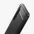 ACS02841 - Sony Xperia 1 III Case Rugged Armor in matte black showing the back